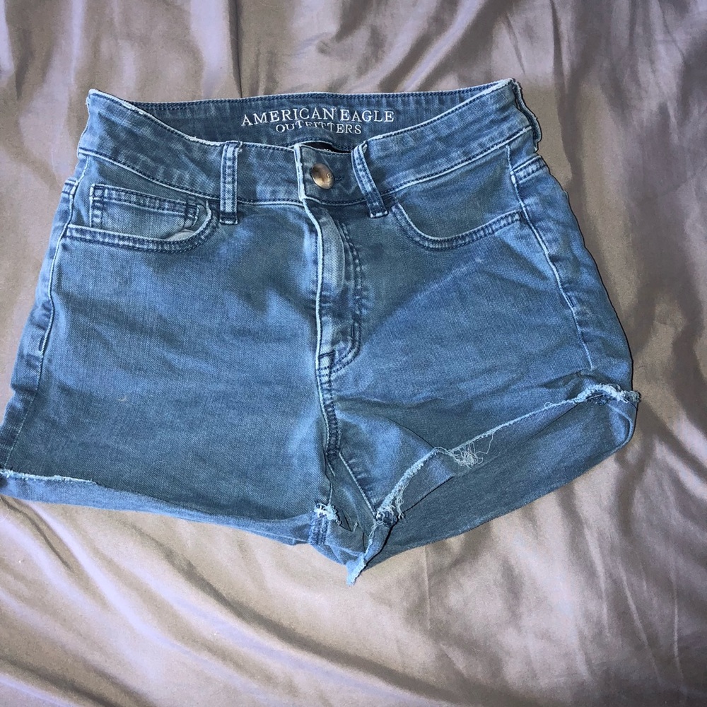 Blue shorts